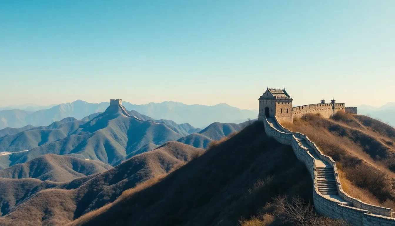 Great Wall Badaling - filming location in China