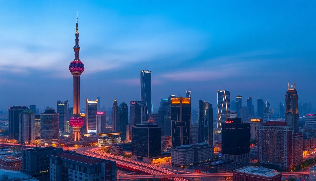 Beijing Cbd Skyline - filming location in China