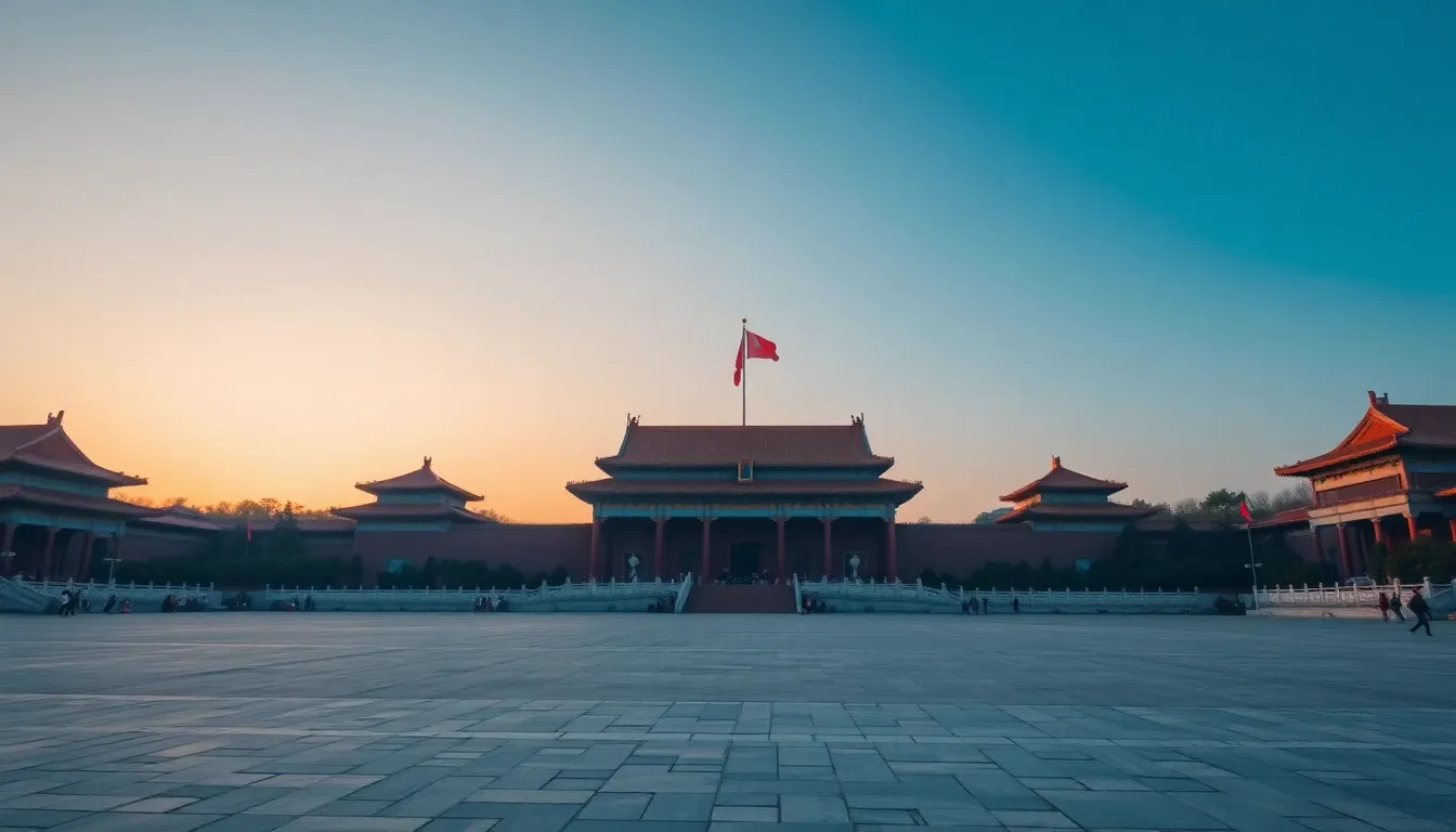 Tiananmen Square - filming location in China