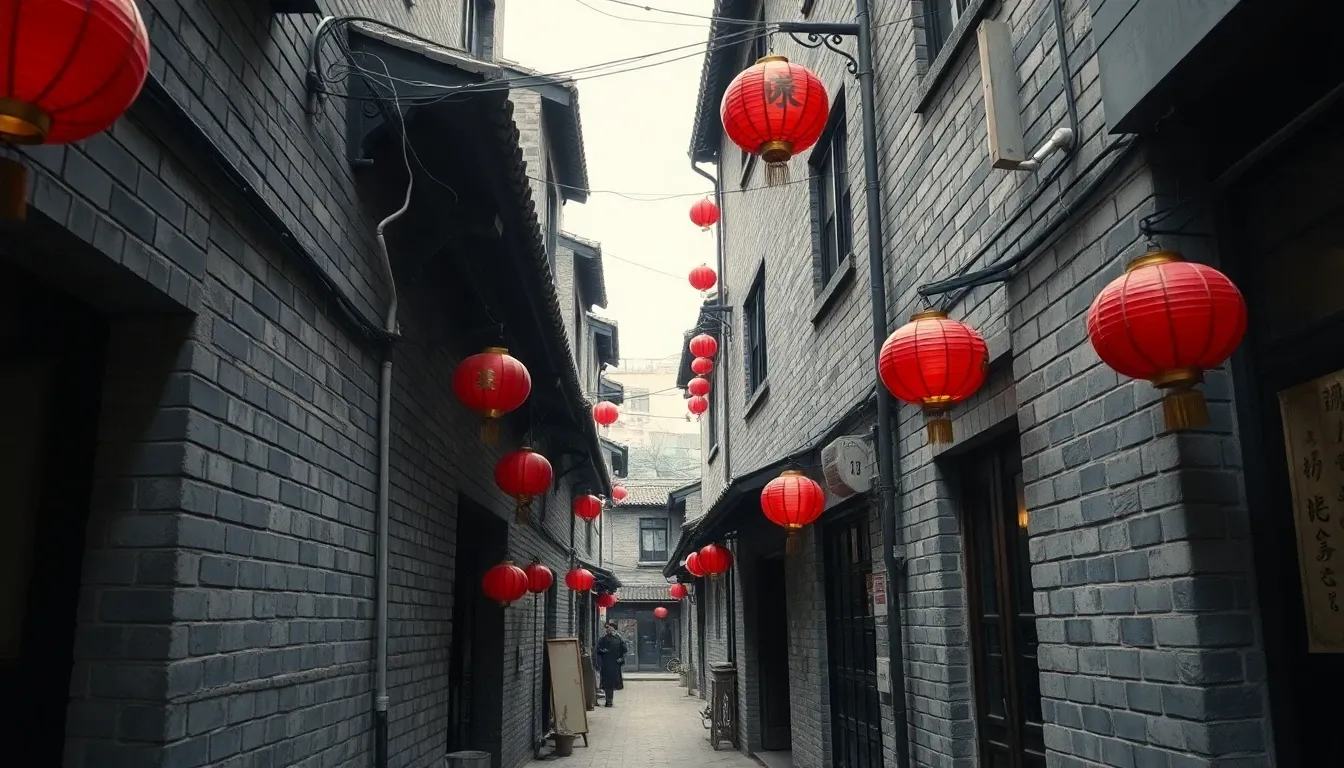 Hutong Alley - filming location in China