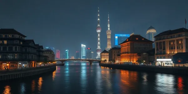 Filming in Shanghai