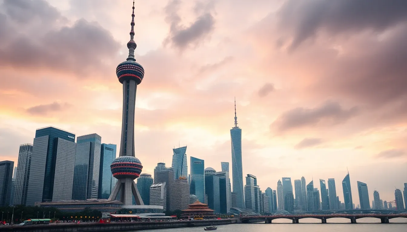 Oriental Pearl Tower - filming location in China