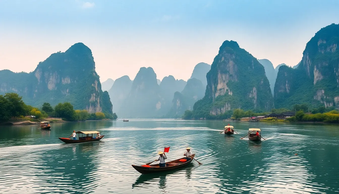 Guilin Karst - filming location in China