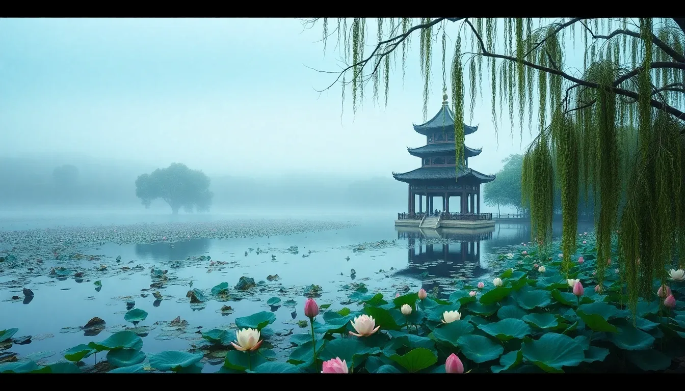 Hangzhou West Lake - filming location in China
