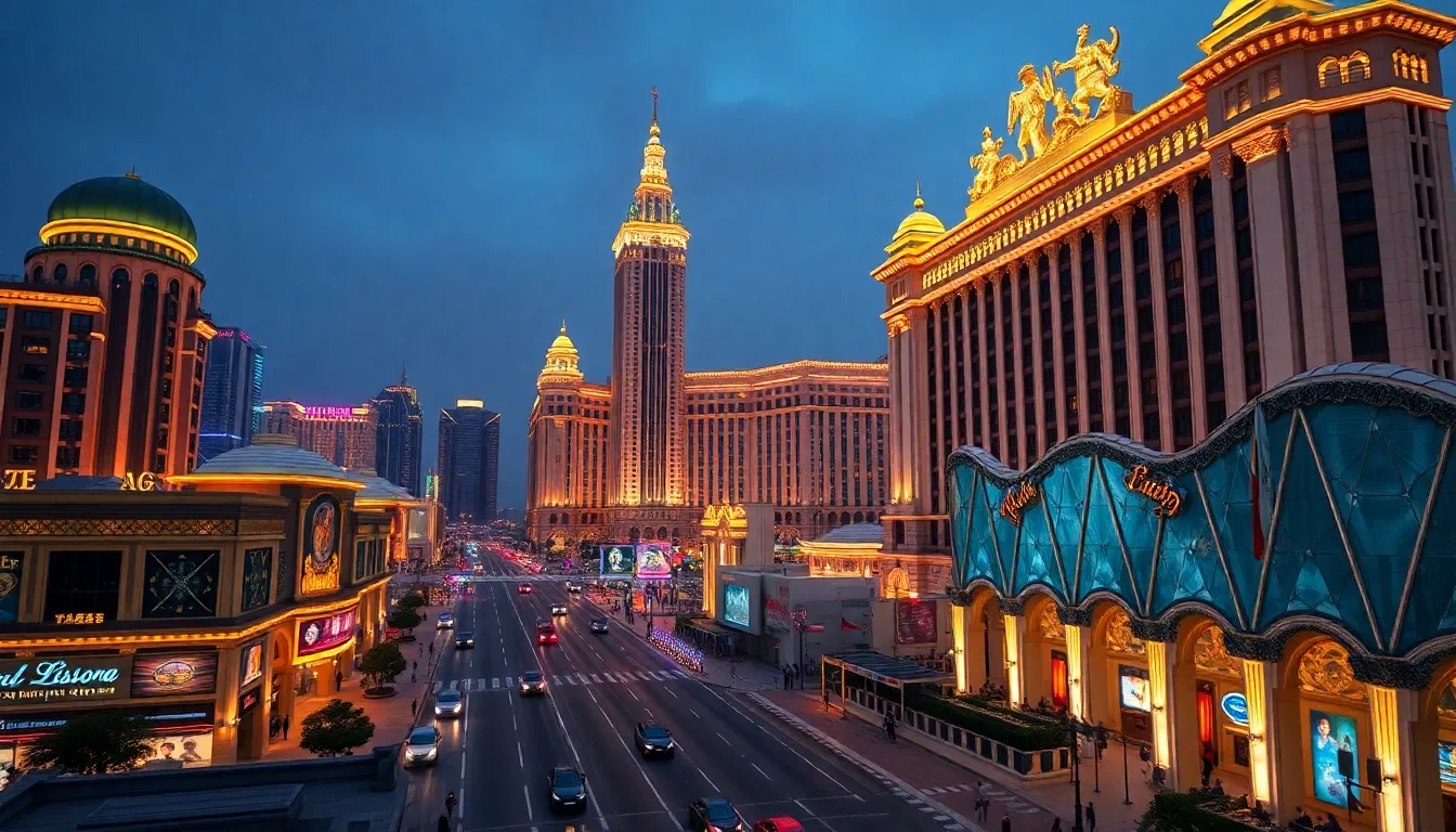 Macau Casinos - filming location in China
