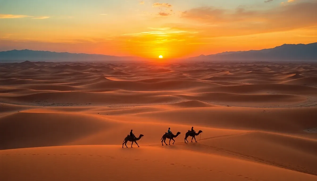 Xinjiang Desert - filming location in China