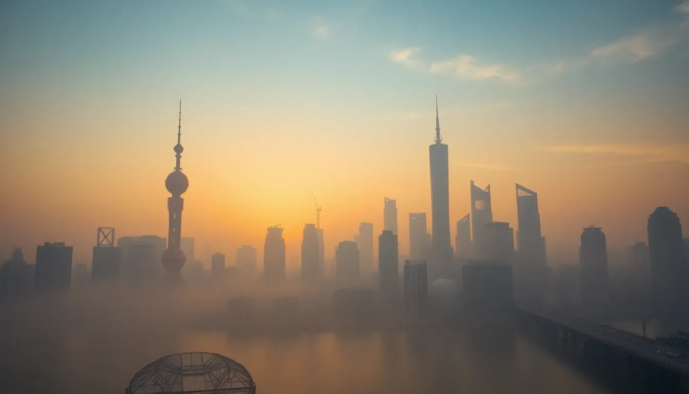 Shanghai Sunrise - filming location in China